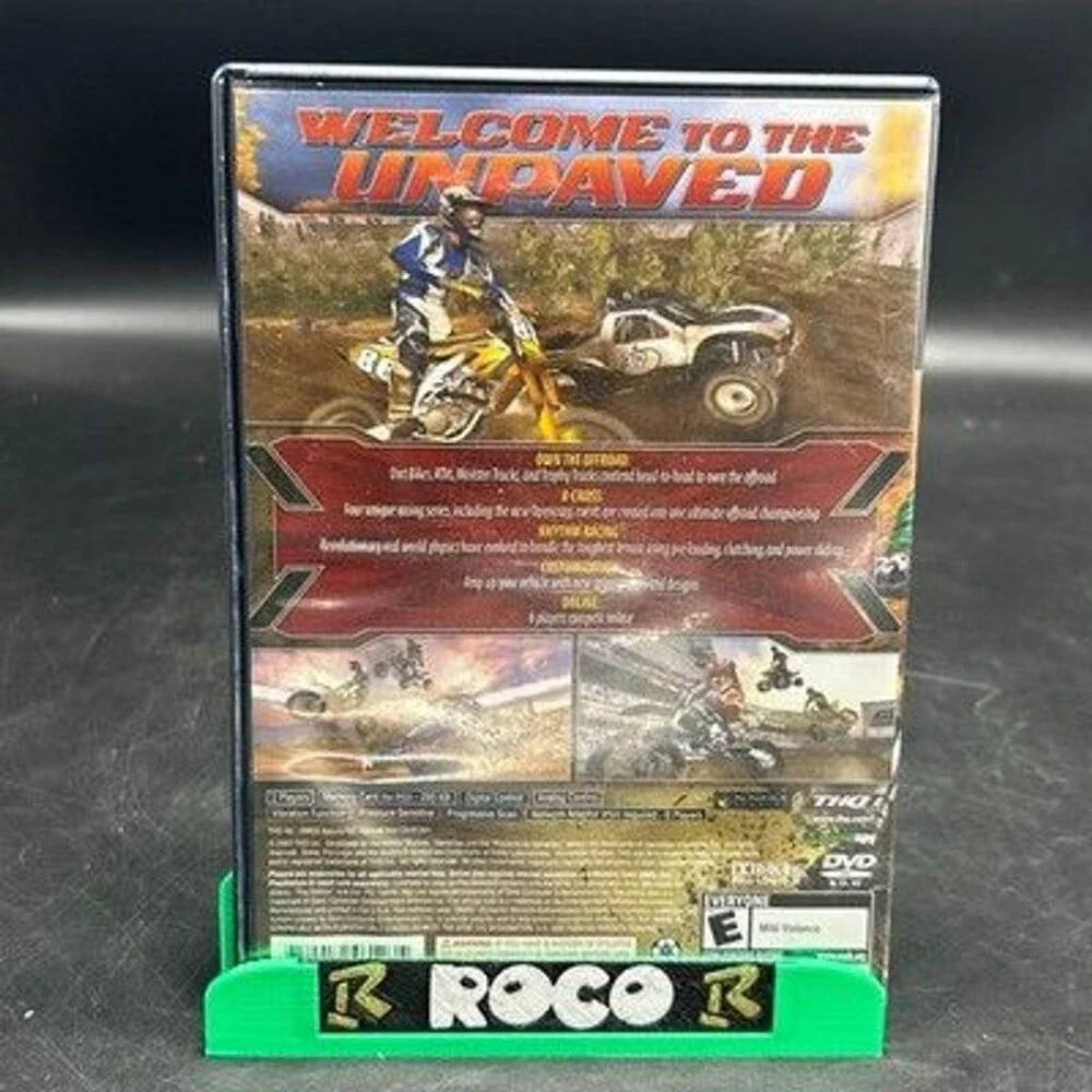 MX vs ATV Untamed PS2 THQ (Sony PlayStation 2, 2007) Complete W/ Manual